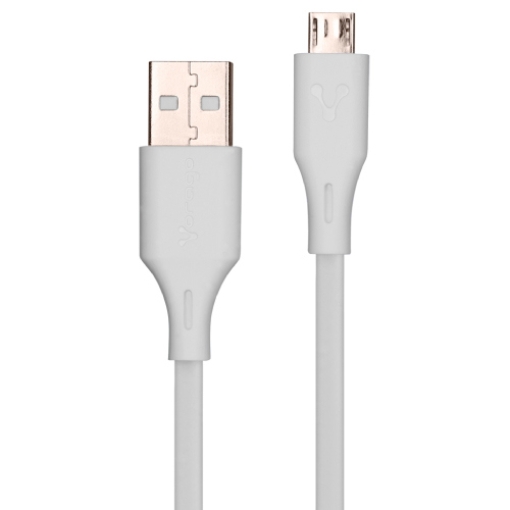 Imagen de CABLE USB VORAGO CAB-M01W USB- MICRO USB 1 METRO BLANCO