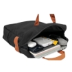 Imagen de MOCHILA VORAGO BP-301 VINTAGE DOBLE USO LAPTOP 15.6 NEGRA