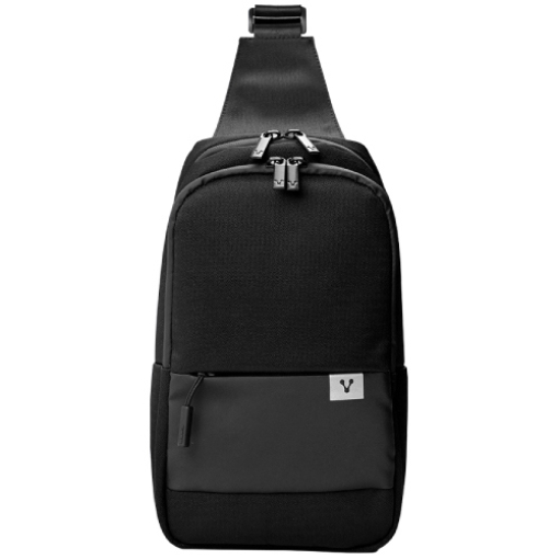 Imagen de MOCHILA PECHERA CRUZADA VORAGO CB-300 POLYESTER NEGRA