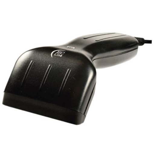 Imagen de LECTOR ECLINE DE CODIGO DE BARRAS ESCANER DE MANO DE LARGO ALCANCE DISTANCIA (0-50 M SPEED 100/S PS2-USB)