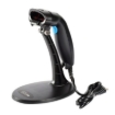 Imagen de LECTOR ECLINE LASER DE CODIGOS ESCANER DE MANO 1D CORTO ALCANCE (25-600 MM SPEED 200/S USB/PS2)