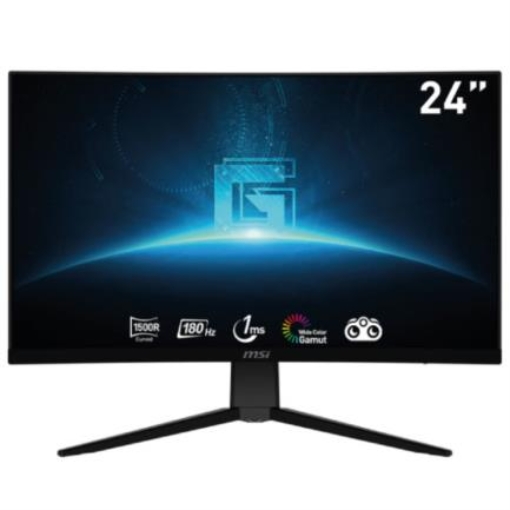 Imagen de Monitor MSI Curvo Gaming G2422C 24" VA FHD 1920x1080 2xHDMI 1xDP 1ms MPRT 180Hz Adaptive Sync Color Negro