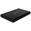 Imagen de ENCLOSURE VORAGO HDD-202 DD 2.5 SATA USB TIPO C 3.1 NEGRO