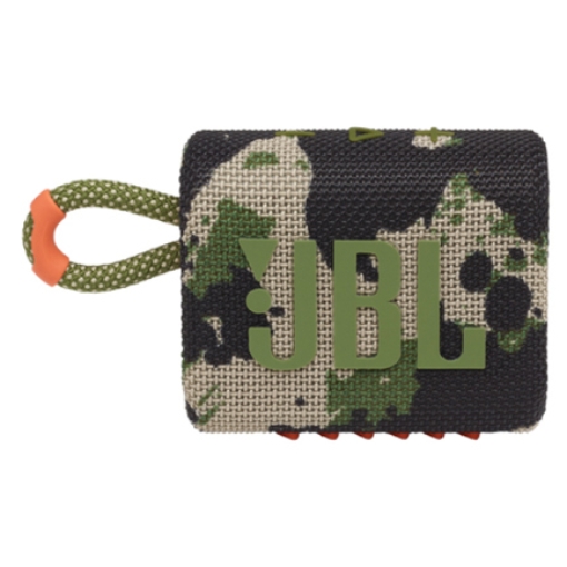 Imagen de Altavoz Bluetooth Portatil JBL GO 3 con Bateria de 5 horas y Resistente al Agua Color Camuflaje