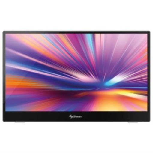 Imagen de Monitor Steren 15.6" Touch Resolución 1920x1080 LCD IPS Portátil