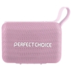 Imagen de BOCINA PORTATIL PERFECT CHOICE INALAMBRICA SUGARY - ROSA
