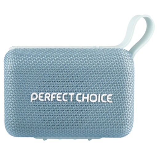 Imagen de BOCINA PORTATIL PERFECT CHOICE INALAMBRICA SUGARY - AZUL