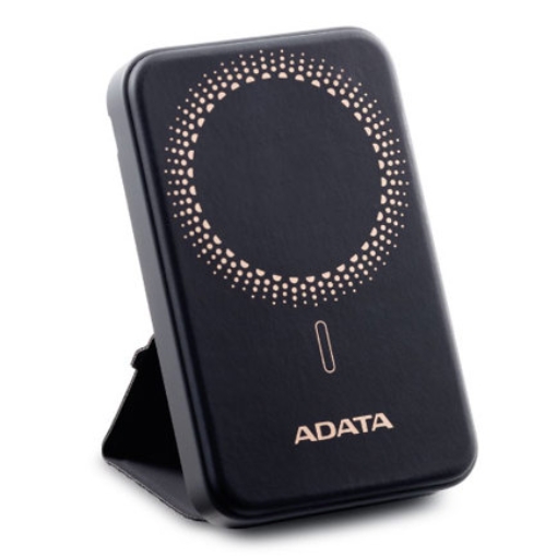 Imagen de POWER BANK ADATA R100 CARGA RAPIDA Y MAGNETICA INALAMBRICO 10000 MAH NEGRO.