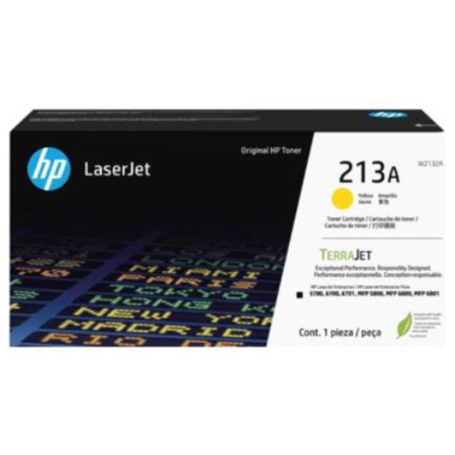 Imagen de Tóner HP Original LaserJet 213A Láser Rendimiento 3000 Páginas Color Amarillo