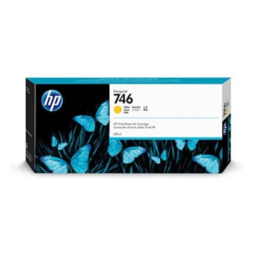 Imagen de TINTA HP LF 746 AMARILLO 300 ML