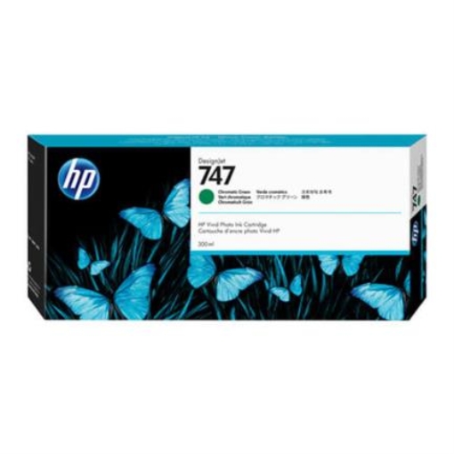Imagen de TINTA HP LF 747 VERDE CROMATICO 300 ML