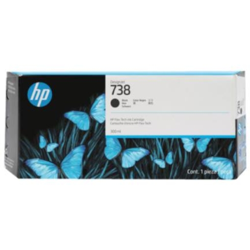 Imagen de Tinta HP DesignJet 738 300ml Color Negro