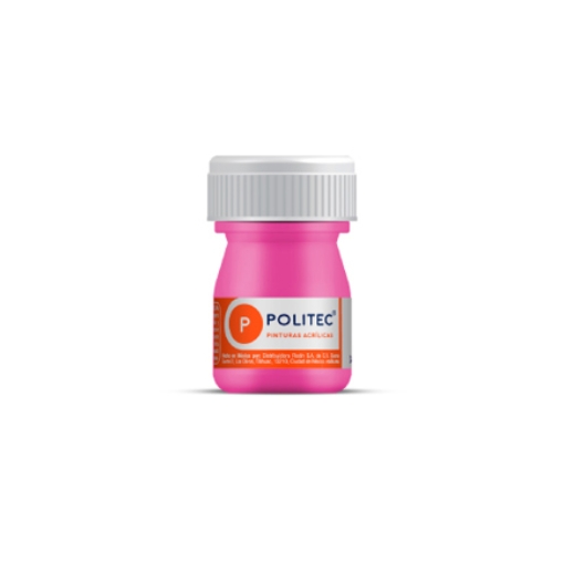 Imagen de Pintura Acrilica Politec Carmin Claro 20 ml No 323 caja c/12 piezas