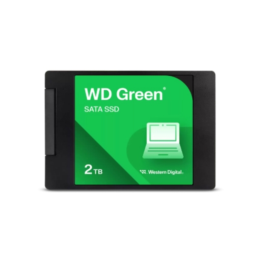 Imagen de Unidad De Estado Solido SSD Interno Western Digital Green 2TB 2.5" 7mm SATA lll Lect 545/545 MBs para PC y Lap
