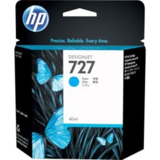 Imagen de TINTA HP LF 727 DESIGNJET CIAN 300ML