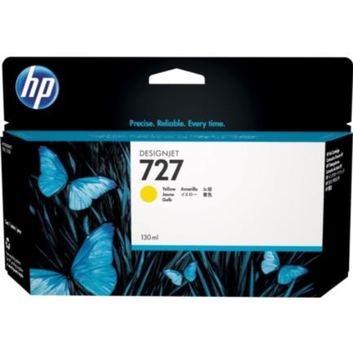Imagen de TINTA HP LF 727 DESIGNJET AMARILLO 300ML