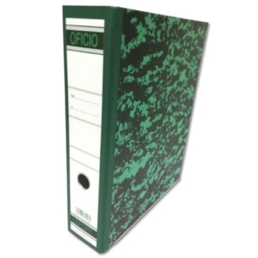 Imagen de Registrador Kyma Tamaño Oficio Color Verde Jaspeado