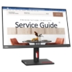 Imagen de Monitor Lenovo 23.8" Led ThinkVision S24i-30 FHD Resolucion 1920x1080 Puertos HDMI/VGA
