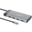 Imagen de Docking Manhattan USB-C 10 Puertos 2xHDMI 5xUSB-A US