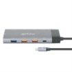 Imagen de Docking Manhattan USB-C 10 Puertos 2xHDMI 5xUSB-A US