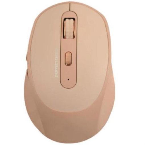 Imagen de Mouse Perfect Choice Clix Inalámbrico Batería Recargable 6 Botones hasta 1600 DPI Color Caqui