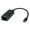 Imagen de Adaptador Vorago ADP-210 Tipo C a Ethernet RJ45 1GBPS 200mm Color Negro