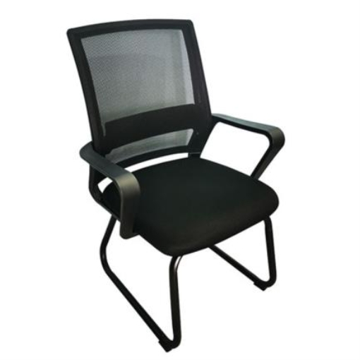 Imagen de Silla de Visitas Nextep con Descansabrazos Tela/Malla