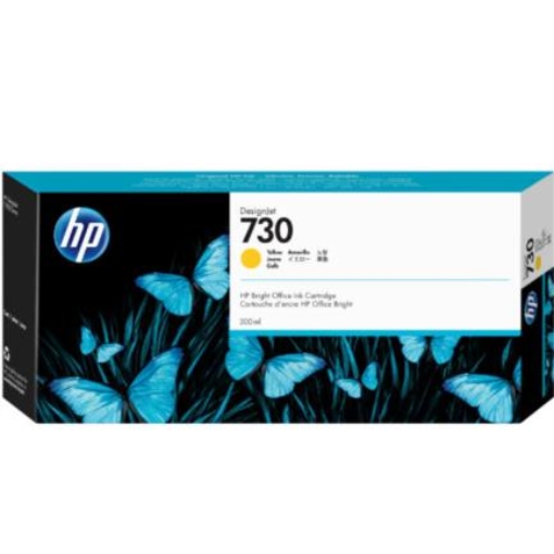Imagen de TINTA HP LF 730 AMARILLO 300 ML