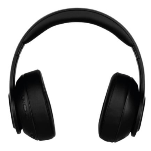 Imagen de Diadema Vorago HPB-350 Bluetooth/3.5mm/TF/FM 12h Manos Libres Plegables Luz Blanca Alcance 10m Color Negro
