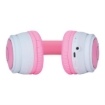 Imagen de DIADEMA VORAGO HPB-300K BLUETOOTH/3.5MM ROSA/BLANCO KITTEN RGB 6HRS