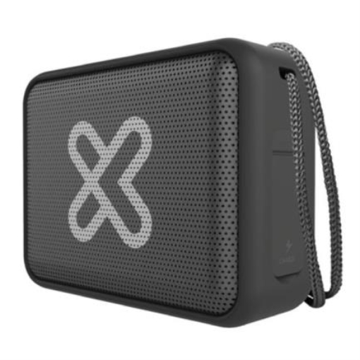 Imagen de Bocina Portátil Klip Xtreme Nitro KBS-025GR Bluetooth TWS IPX7 Micrófono y Batería Recargable Incorporada 2000mAh Gris