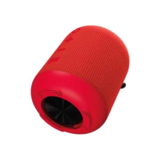 Imagen de Bocina Portátil Klip Xtreme Titan KBS-200RD Bluetooth TWS 12W IPX7 Batería Recargable 5V/1800mAh Micro USB Rojo