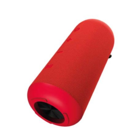 Imagen de Bocina Portátil Klip Xtreme Titan Pro KBS-300RD TWS 16W Bluetooth/Aux 3.5mm IPX7 Batería Recargable 1800mAh Rojo
