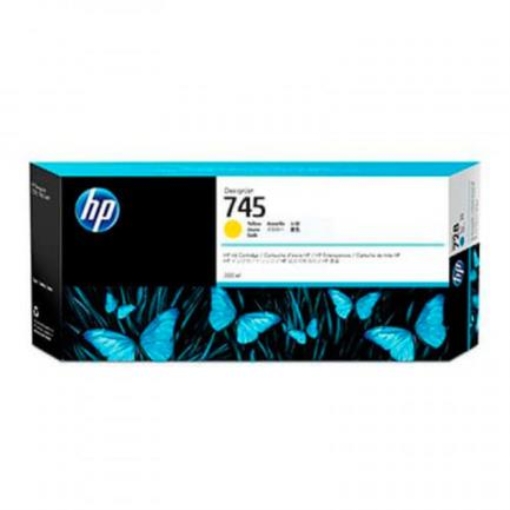 Imagen de TINTA HP LF 745 DESIGNJET AMARILLO 300ML