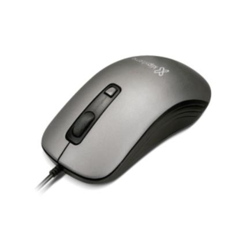 Imagen de Mouse Alámbrico Klip Xtreme Shadow KMO-111 Ambidextro con Sensor Óptico Resolución Ajustable