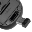 Imagen de Mouse Inalámbrico Klip Xtreme Klever KMW-340BL Ergonómico Plug & Play Sensor Óptico Azul