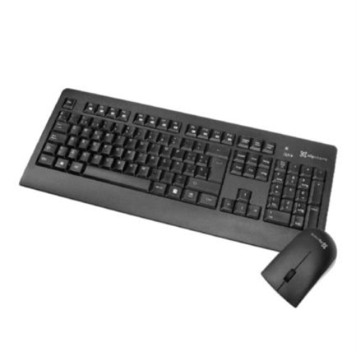 Imagen de Teclado y Mouse Inalámbricos Klip Xtreme Inspire KCK-265E 2.4 GHz Color Negro