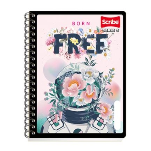 Imagen de Cuaderno Scribe Espiral Doble Profesional Serie III-D Raya 100 Hojas