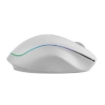 Imagen de RATON INALAMBRICO PERFECT CHOICE BLANCO RECARGABLE CON LUZ Y CLIC SILENCIOSO LUMIER PRO