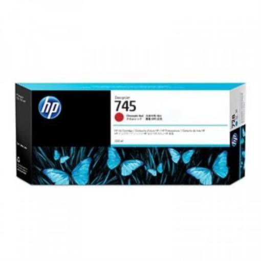 Imagen de TINTA HP LF 745 DESIGNJET ROJO CROMATICO 300ML