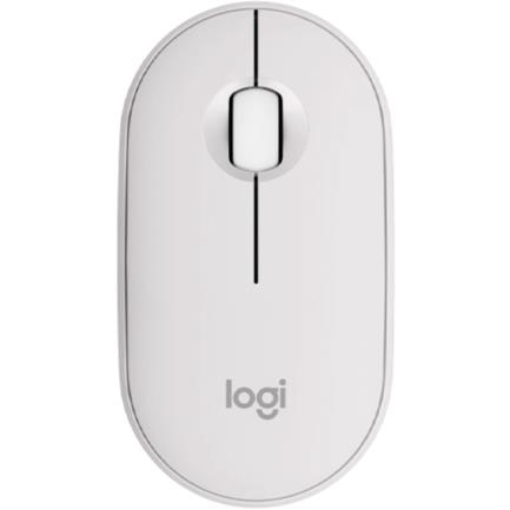Imagen de Mouse Logitech Pebble 2 M350s Inalámbrico Bluetooth 4000dpi Color Blanco