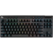 Imagen de Teclado Logitech Pro X TKL Inalámbrico Iluminación RGB Recargable USB-A a USB-C Color Negro