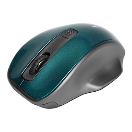 Imagen de Mouse optico XTech XTM-320 - Conexion USB - 4 botones - Color Verde Metalico