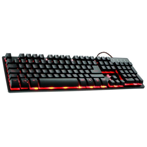Imagen de Teclado Xtech gaming LED Revenger XTK-520S - TamaÃ±o full size - Conexion USB - EspaÃ±ol - Color Negro