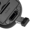 Imagen de Mouse inalambrico Klip Xtreme ergonomico Klever KMW-340RD 6 botones Conexion USB 2.4 GHz 1000/1200/1600 DPI Color Rojo