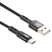 Imagen de CABLE VORAGO CAB-128 USB-TIPO C 3 METROS CARGA RAPIDA NEGRO
