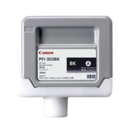 Imagen de TANQUE TINTA CANON NEGRA PFI-303 BK 330ML