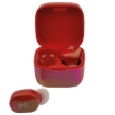 Imagen de Audífonos Inalámbricos Perfect Choice TWS Brillantes Alcance de 10m Bluetooth Rojo