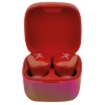Imagen de Audífonos Inalámbricos Perfect Choice TWS Brillantes Alcance de 10m Bluetooth Rojo