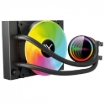 Imagen de Enfriamiento Liquido Xzeal 120mm Redondo XZ-409 CPU 1Fanx120mm ARGB 3 pines+PWM 4 pines+Seguro INTEL/AMD Negro